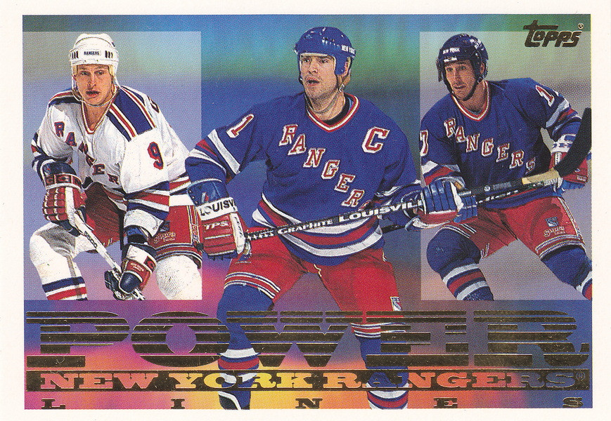 Hockey card New York Rangers