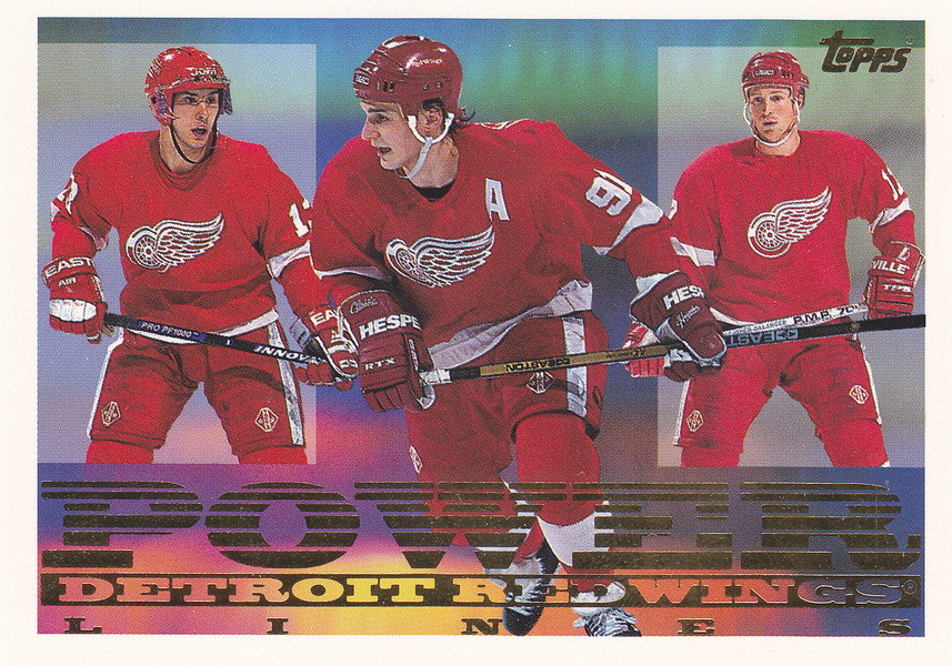 Hockey card Detroit Red Wings