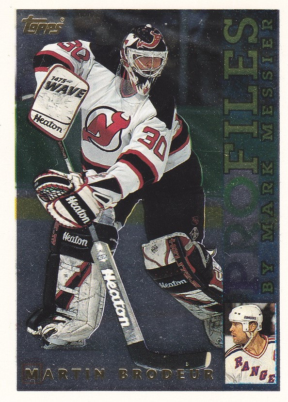 Hockey card Martin Brodeur