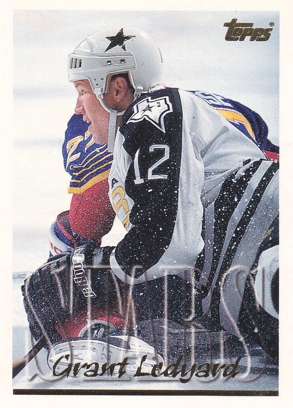 Hockey card Grant Ledyard