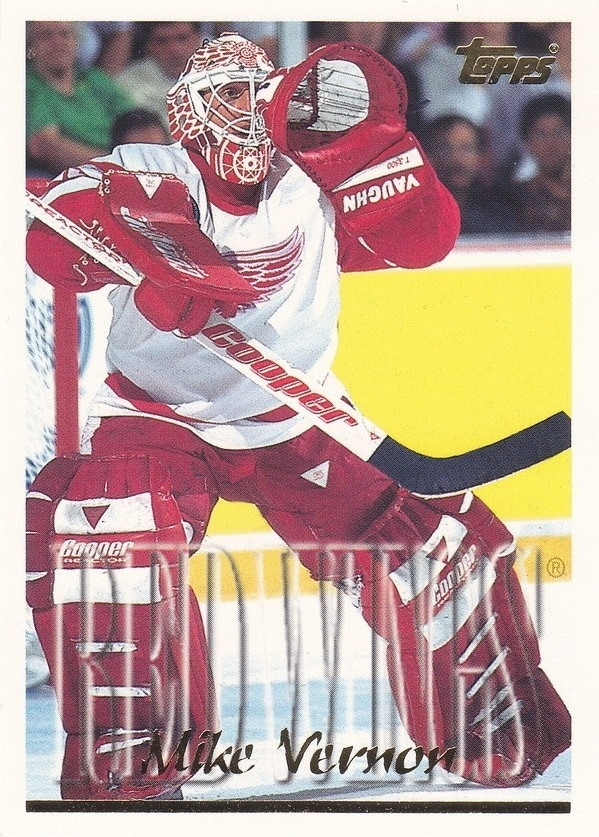 Hockey card Mike Vernon