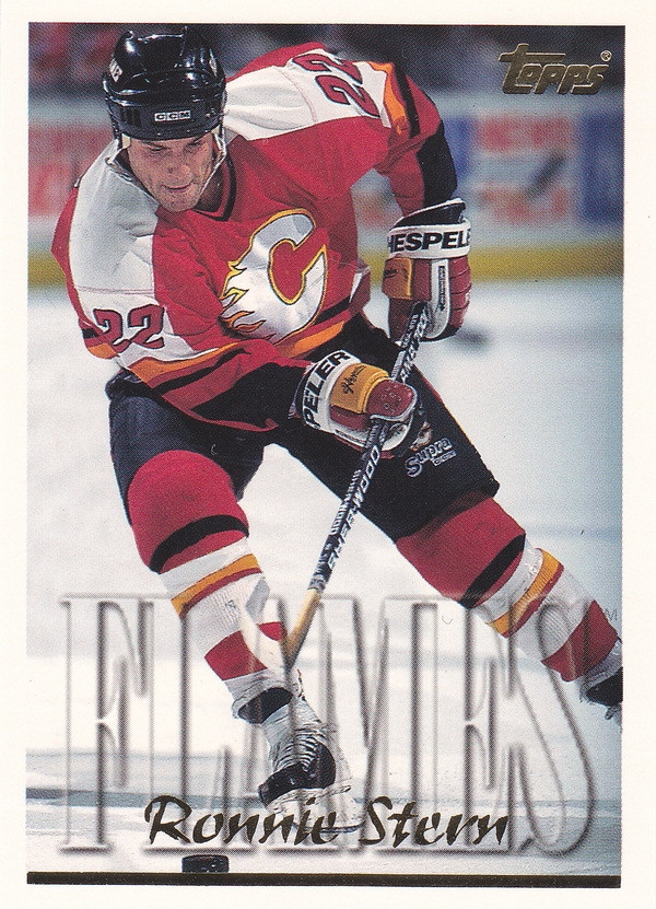Hockey card Ronnie Stern