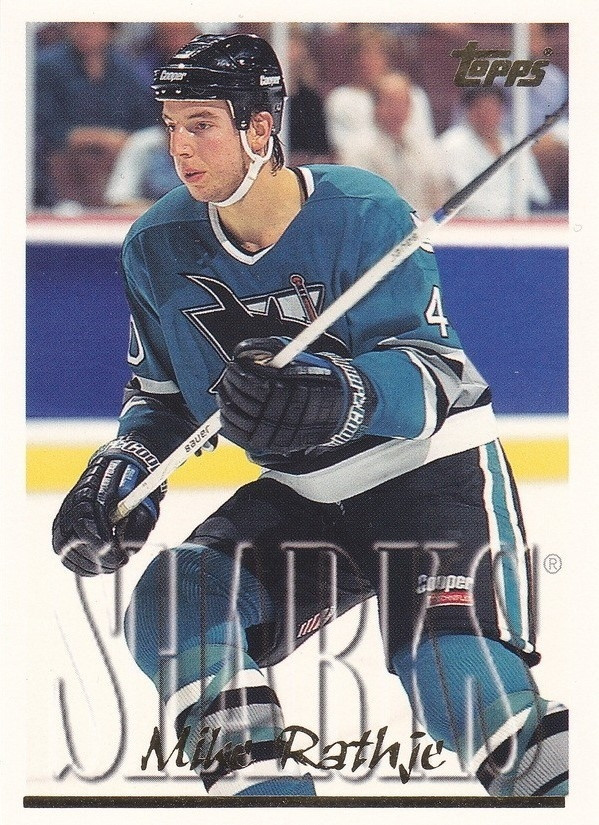 Hockey card Mike Rathje