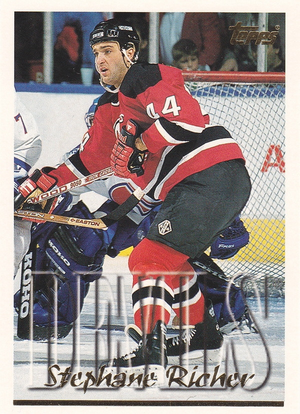 Hockey card Stephane Richer