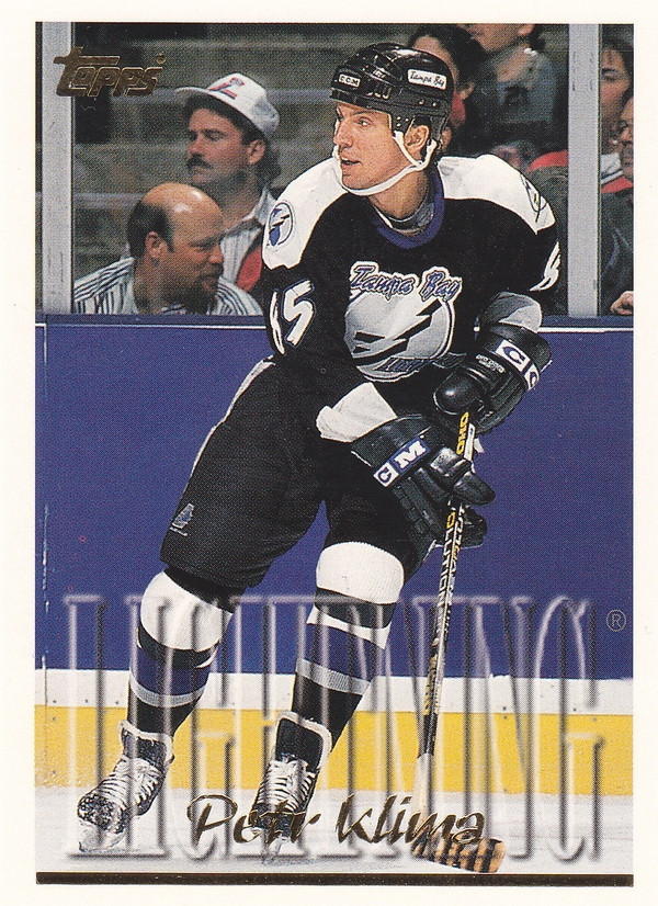 Hockey card Petr Klima