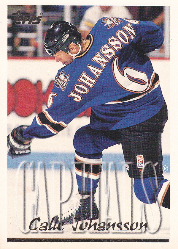 Hockey card Calle Johansson