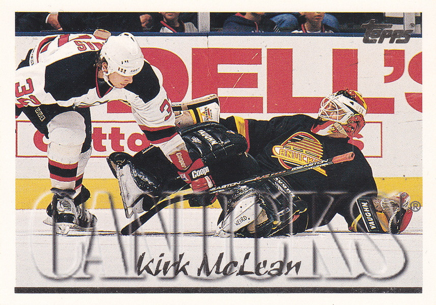 Hockey card Kirk McLean