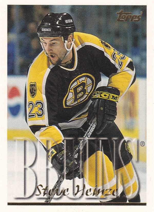 Hockey card Steve Heinze