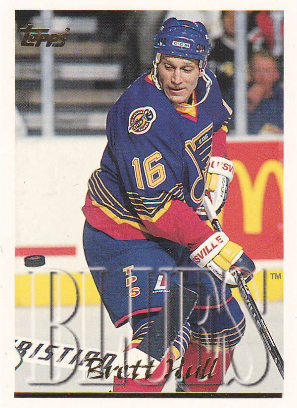 Hockey card Brett Hull
