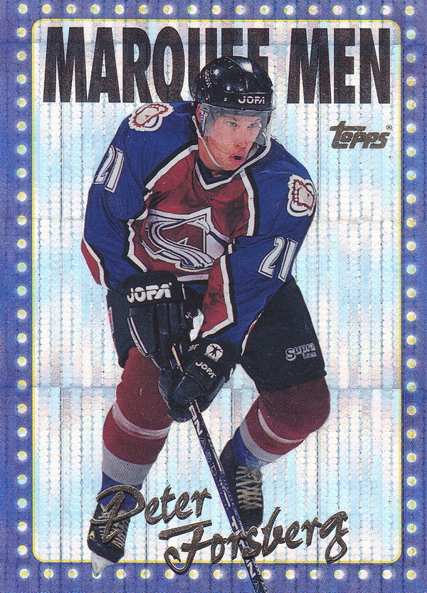 Hockey card Peter Forsberg