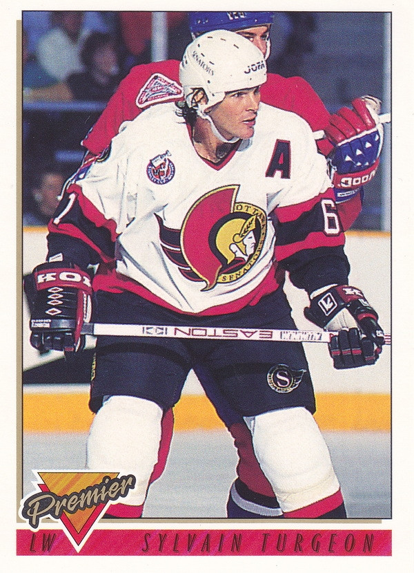 Hockey card Sylvain Turgeon