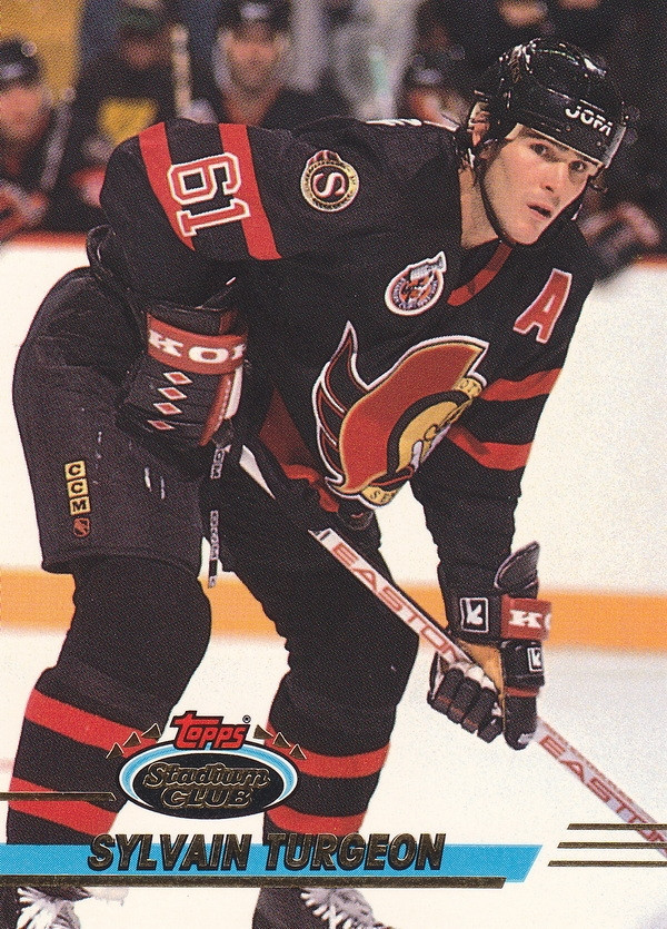 Hockey card Sylvain Turgeon