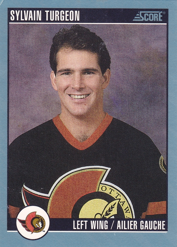 Hockey card Sylvain Turgeon