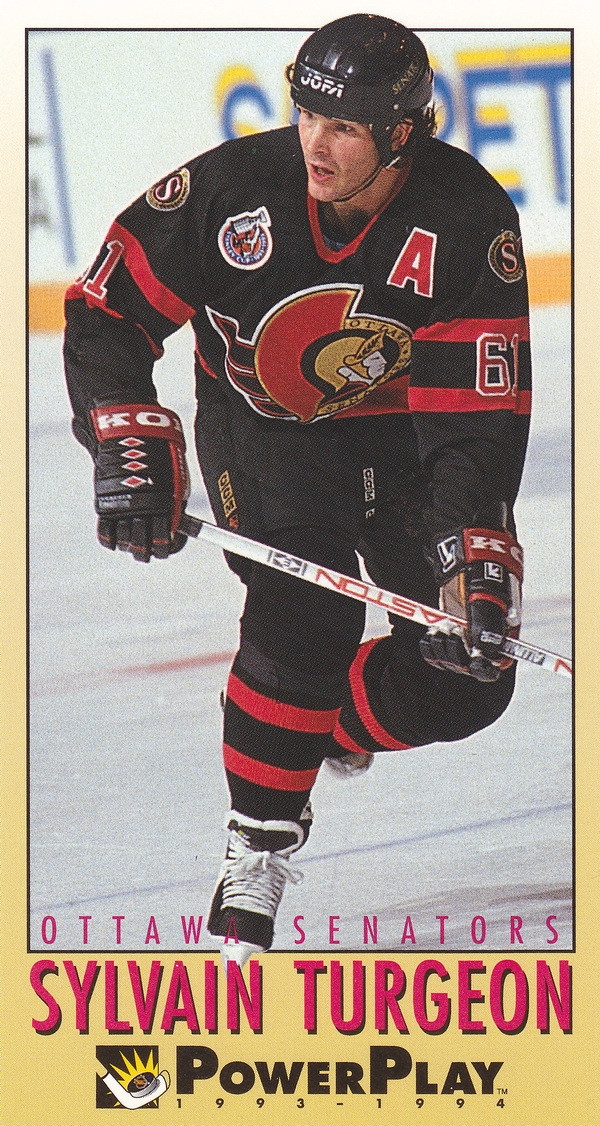 Hockey card Sylvain Turgeon