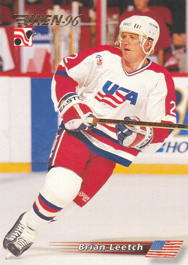 Hockey card Brian Leetch