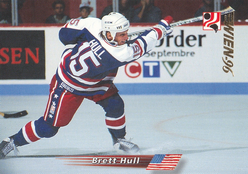 Hockey card Brett Hull