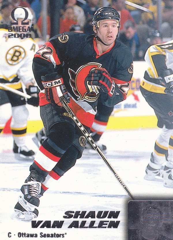 Hockey card Shaun Van Allen