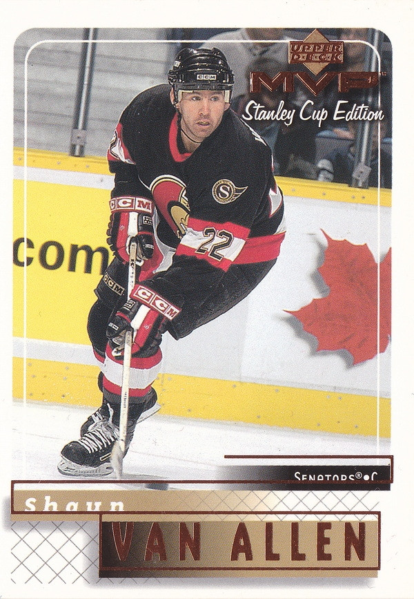 Hockey card Shaun Van Allen