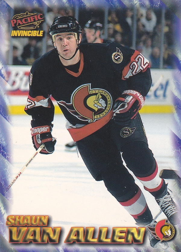 Hockey card Shaun Van Allen