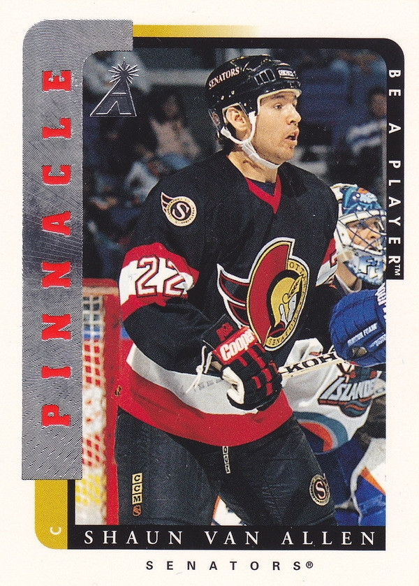 Hockey card Shaun Van Allen
