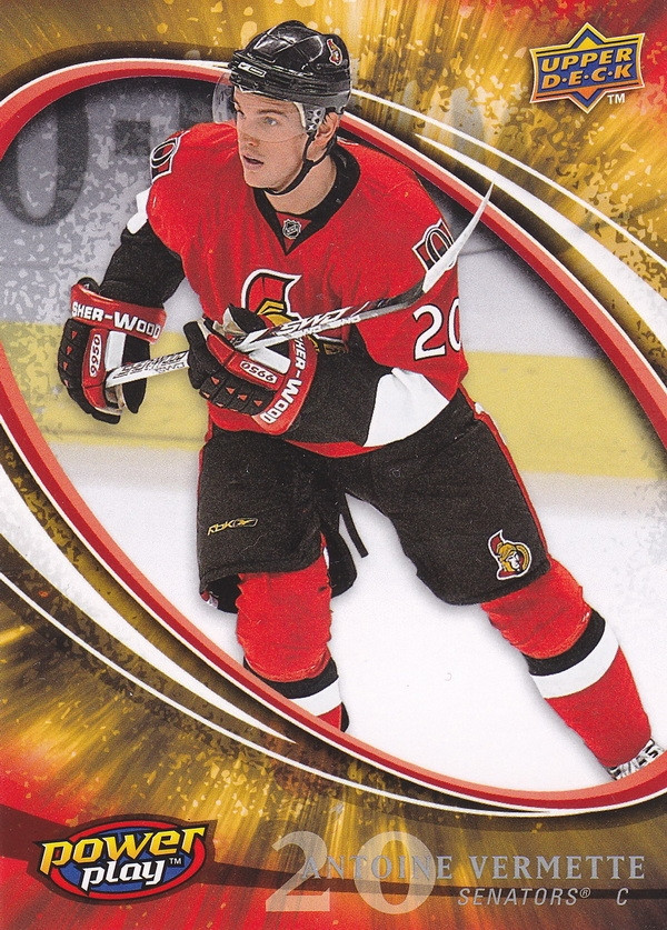 Hockey card Antoine Vermette