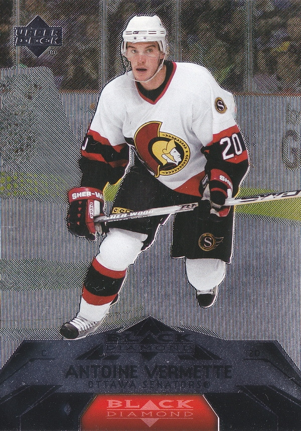 Hockey card Antoine Vermette