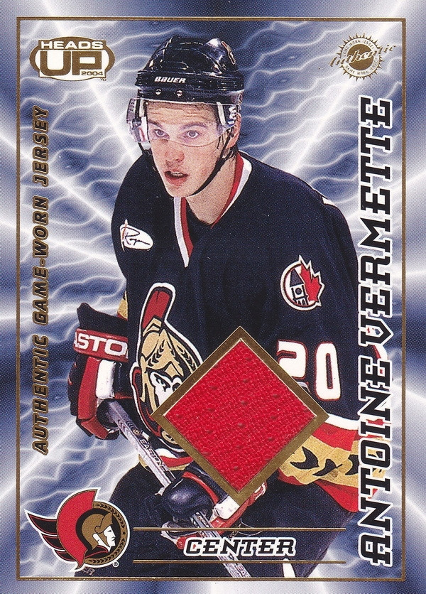 Hockey card Antoine Vermette