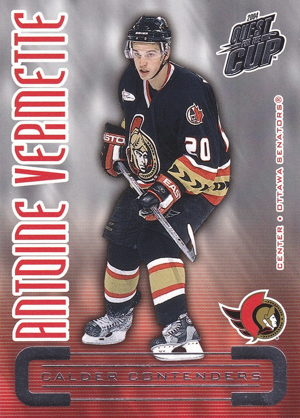 Hockey card Antoine Vermette