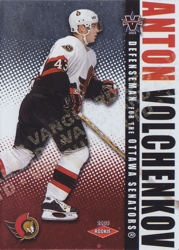 Hockey card Anton Volchenkov