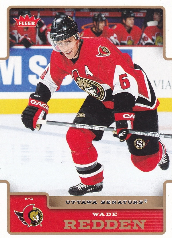 Hockey card Wade Redden