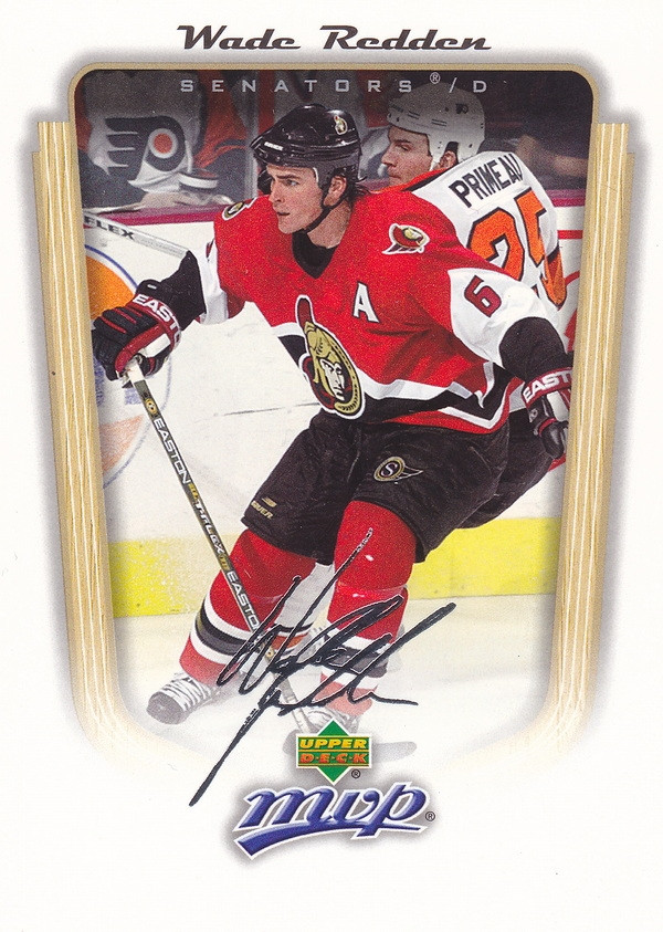 Hockey card Wade Redden