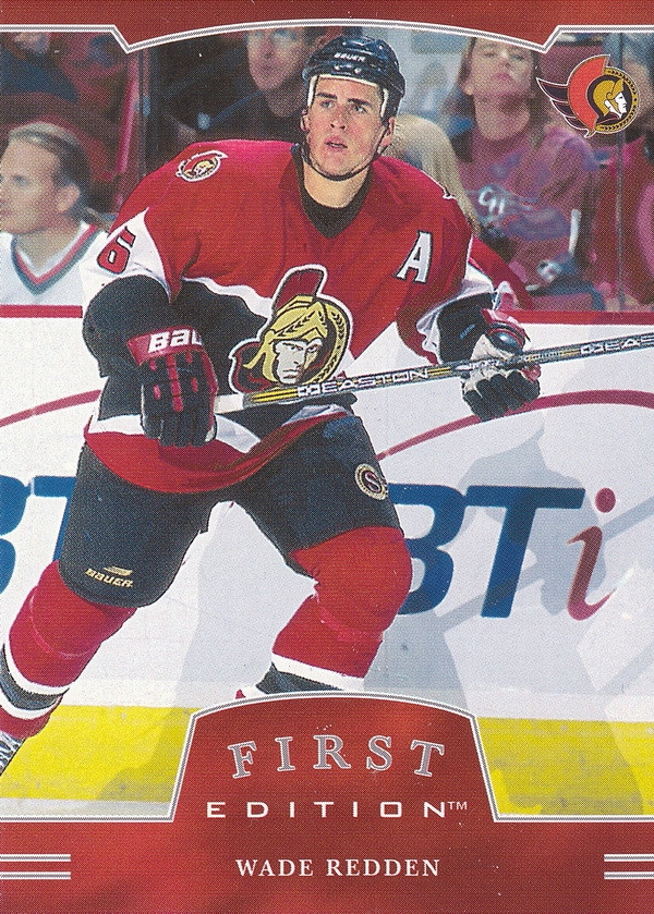 Hockey card Wade Redden