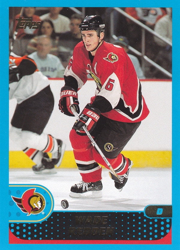 Hockey card Wade Redden