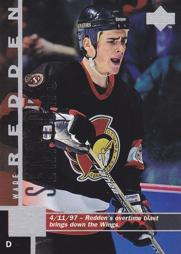Hockey card Wade Redden