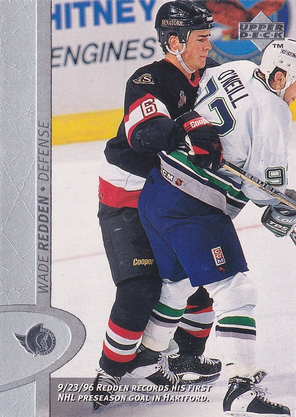 Hockey card Wade Redden