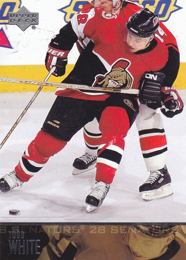 Hockey card Todd White