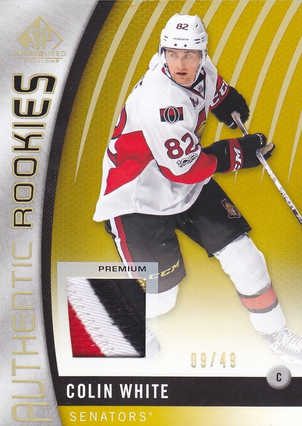 Hockey card Colin White