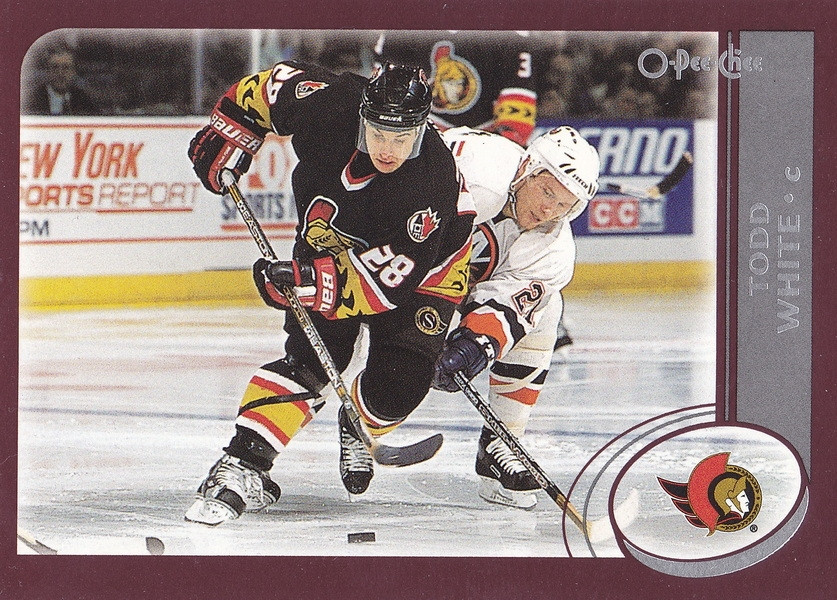 Hockey card Todd White