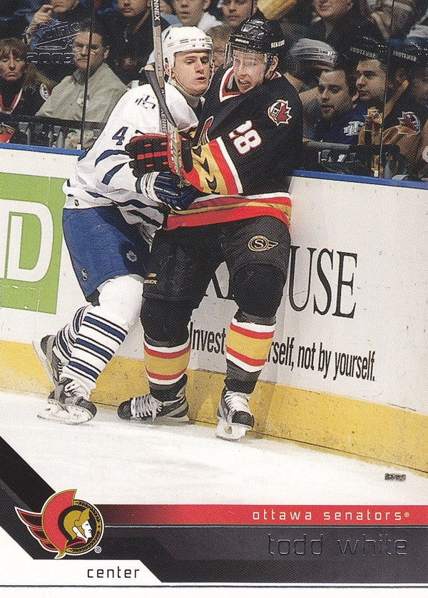 Hockey card Todd White