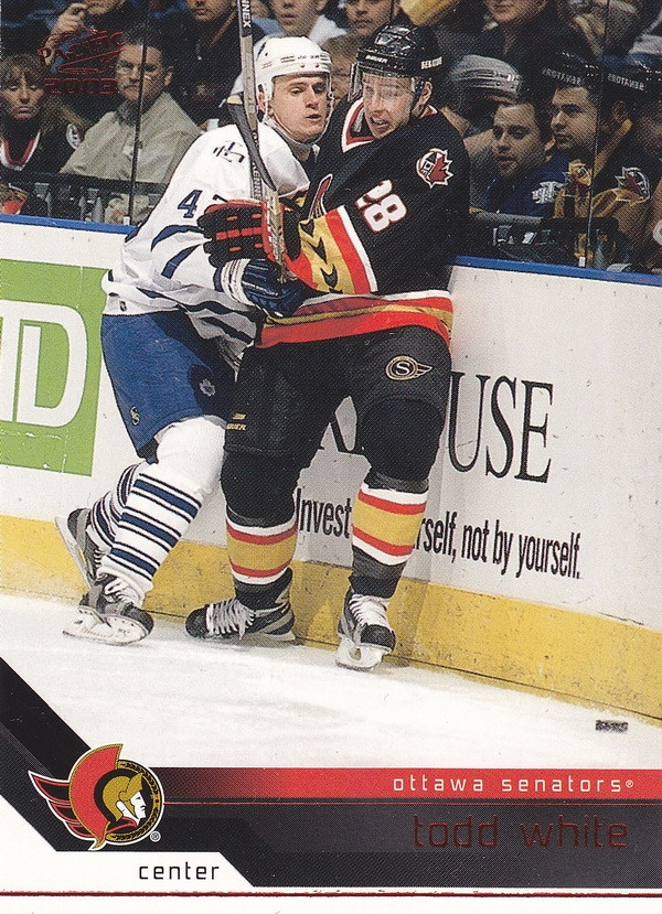 Hockey card Todd White