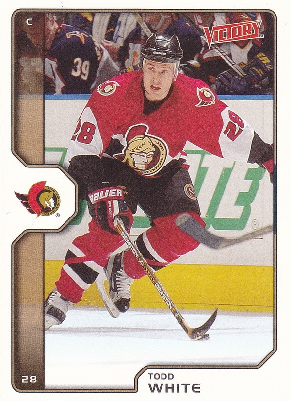 Hockey card Todd White
