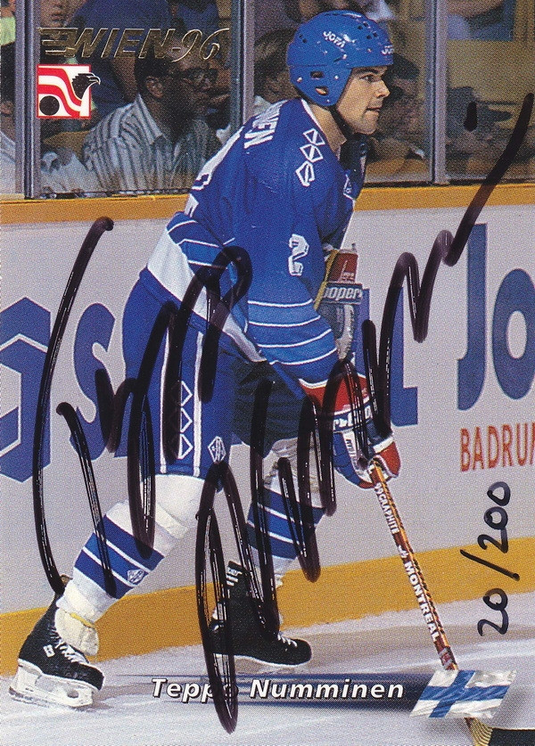 Hockey card Teppo Numminen