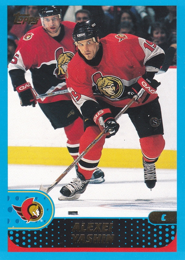 Hockey card Alexei Yashin