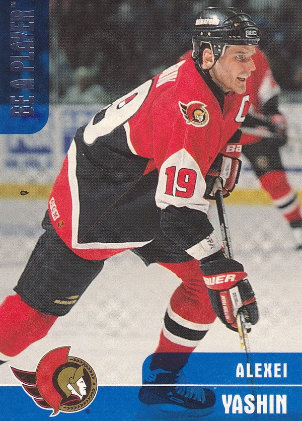 Hockey card Alexei Yashin