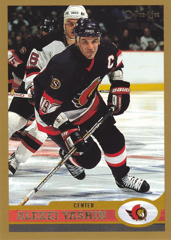 Hockey card Alexei Yashin