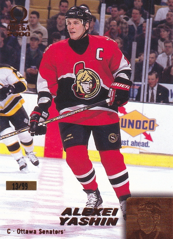 Hockey card Alexei Yashin