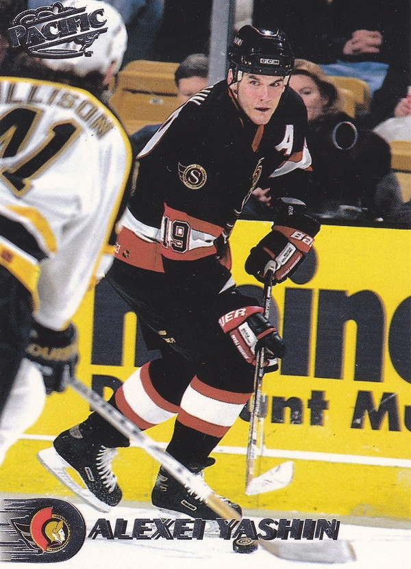 Hockey card Alexei Yashin