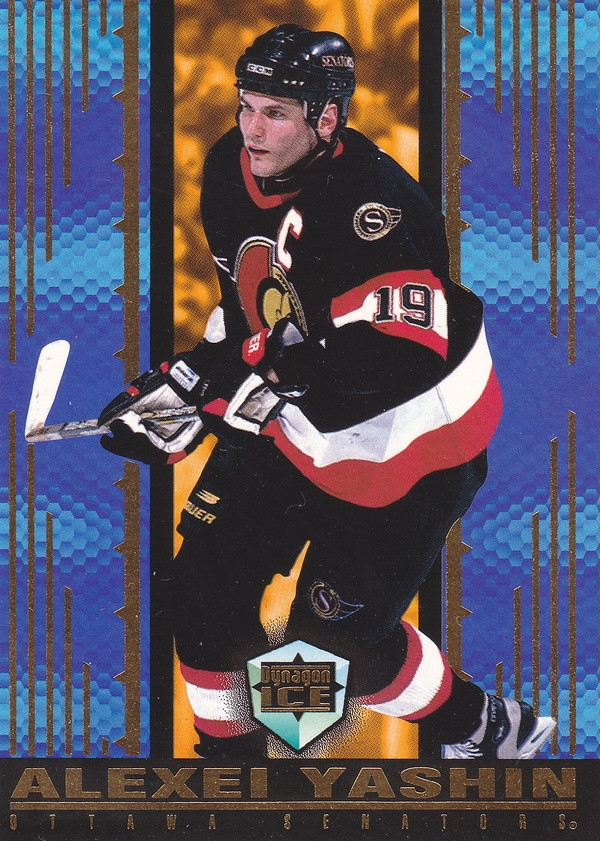 Hockey card Alexei Yashin