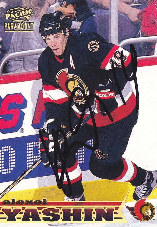 Hockey card Alexei Yashin