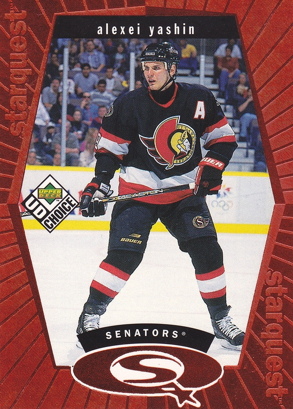 Hockey card Alexei Yashin